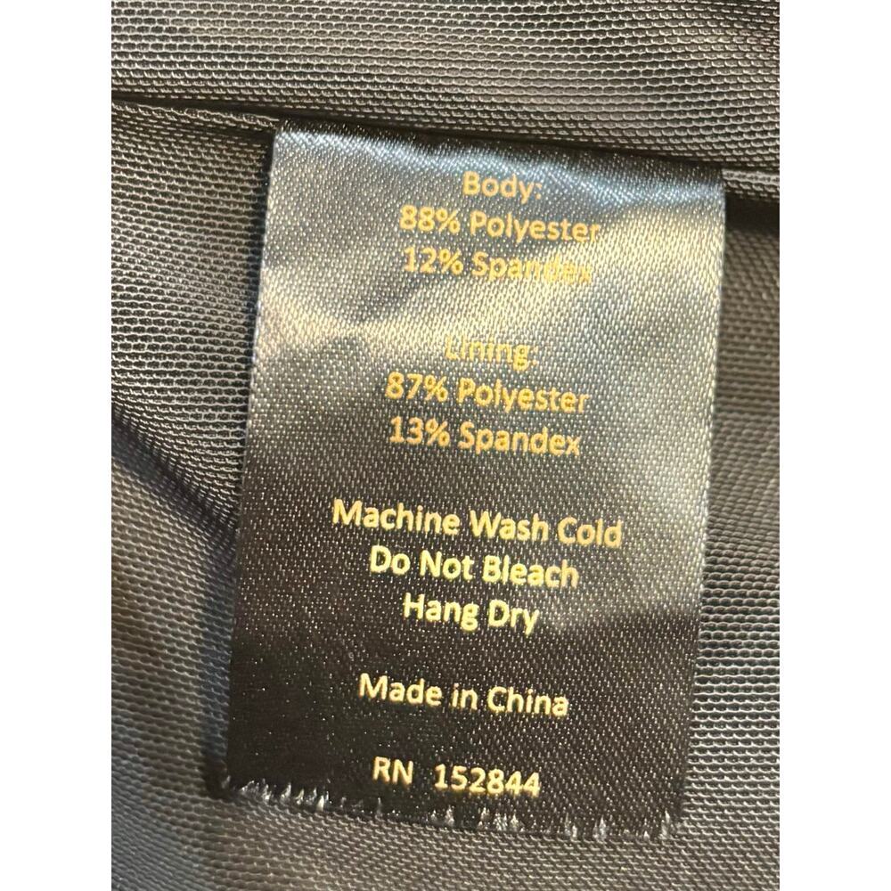 Holographic Reflective Bomber Jacket Iridescent Silver Black Line Noli, Size S - Picture 10 of 10